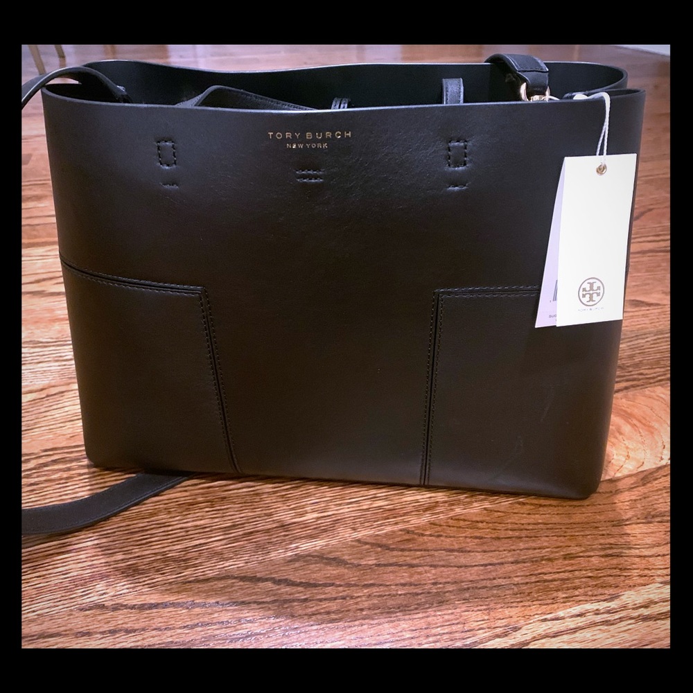 Tory Burch NWT Block-T Triple Compartment Tote